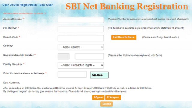 SBI Net Banking New Registration, Login, Yono SBI App Download