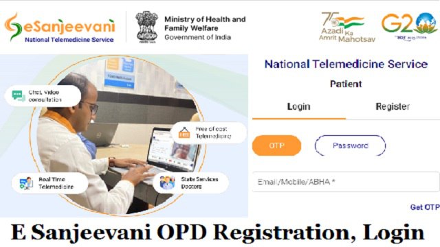 E Sanjeevani OPD Registration, Login, Booking, Teleconsultation, App @ esanjeevaniopd.in